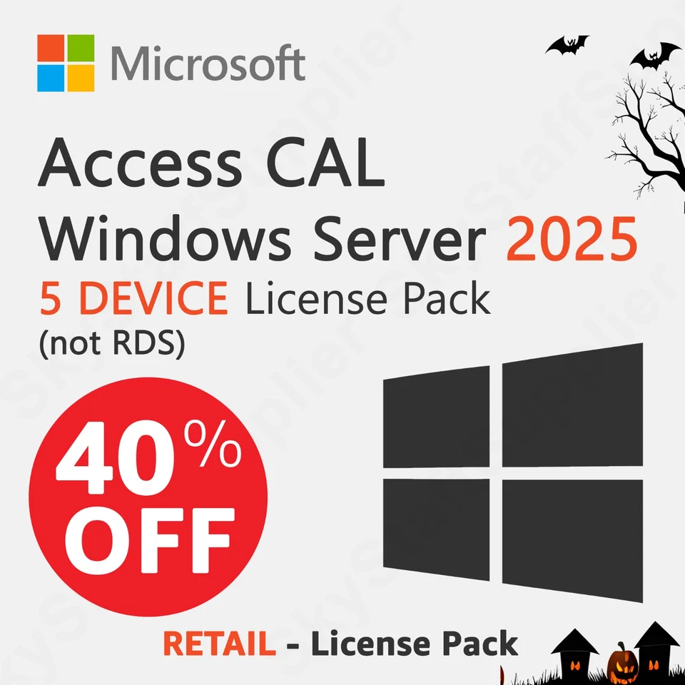 Microsoft Windows Server 2025 - 5 Device Client Access Licenses (CALs) BRAND NEW - Image 2 of 4