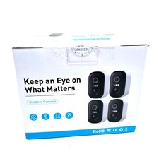 GMK Outdoor Security Camera w/ Smart AI Motio...