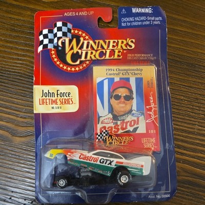 John Force 1994 Championship Castrol GTX Chevy Funny Car Winners Circle 1:64