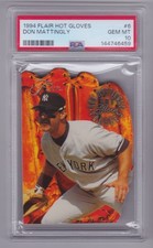 1994 Flair Series Two Don Mattingly #6 Hot Gl...