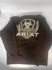 Western design Ariat Men s Brown Pullover Fle...