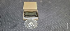 Vintage US Fish Wildlife Service Belt Buckle Volunteer Original 1996 147