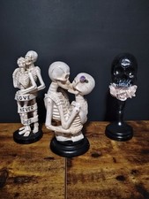 3 Ashland Halloween Skeleton Love/Romantic Figurines Decor
