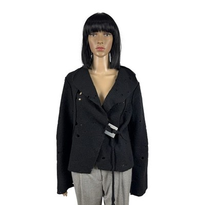 Absolut Avant Garde Wrap Jacket Wool Pl Size 2