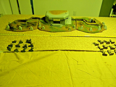 Conte 1/32nd WW1 or 11 Trench System pro painted 53 inches(Mar. Listing)