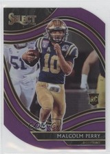 2020 Panini Select Field Level Purple Prizm Die-Cut Malcolm Perry #399 11pe