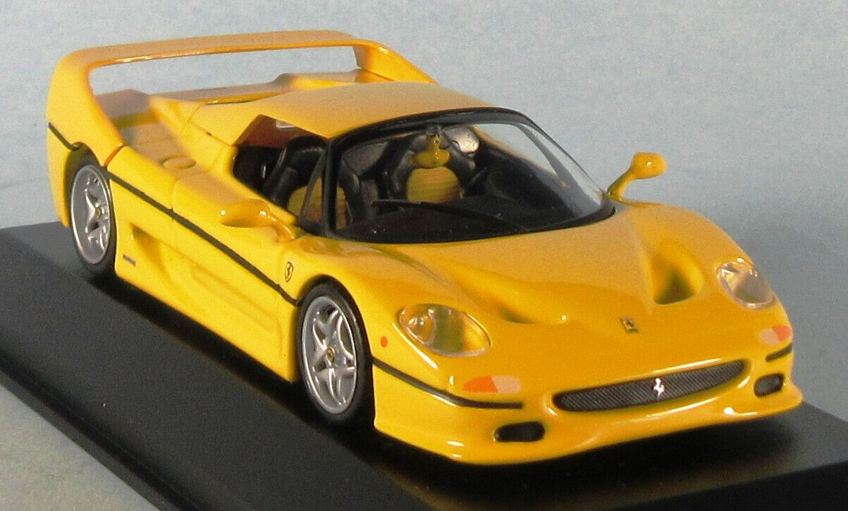 MINICHAMPS 1995 Ferrari F50 (Yellow) 1/43 Scale Diecast Model NEW RARE! Unique!