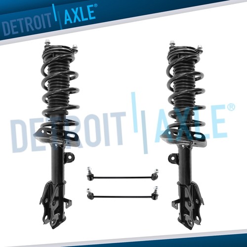 Detroit Axle Front Struts With Coil Spring & Sway Bars Kit For 2016-2021 Nissan Maxima – 10 Year Warranty