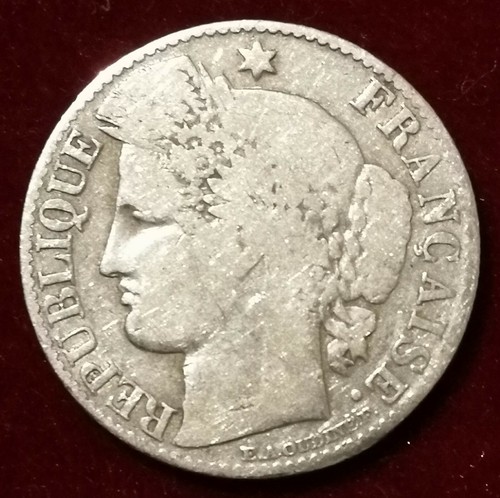 PEU COURANTE **** 50 Cent de FRANC CERES 1894 A **** - Imagen 2 de 2