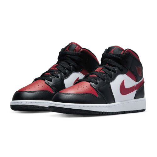 Air Jordan 1 Mid GS Nike bambino 36 37 38 39 40 scarpe scuola nero ragazzo uomo - Bild 3 von 9
