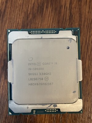 Intel CPU Core i9-10920X 3.5 GHz 12コア LGA 2066 プロセッサー BX8069510920X Amazon.com: INTEL I9-10920X LGA2066(3.5GHZ/19.25M)(BX8069510920X