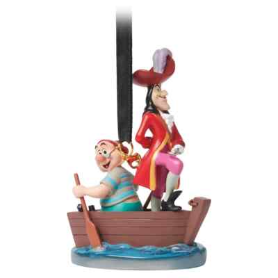 Disney Peter Pan - Käpt n Hook und Mr. Smee - Sketchbook-Dekorationsstück