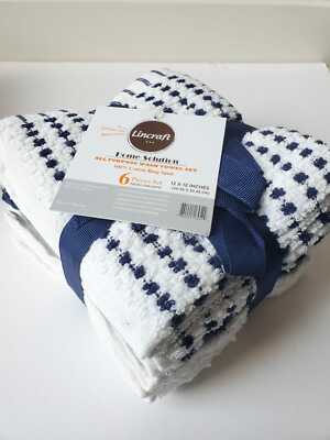 6 Pack Towel Set Luxury 100% Cotton Washcloth 12'' x 12'' in Wholesale 