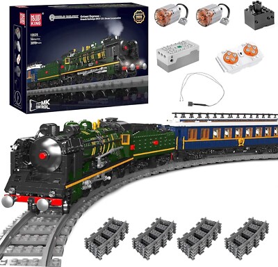 Mould King 12025 Orient Express FULL Train Model Building Blocks Toy Bricks MOC