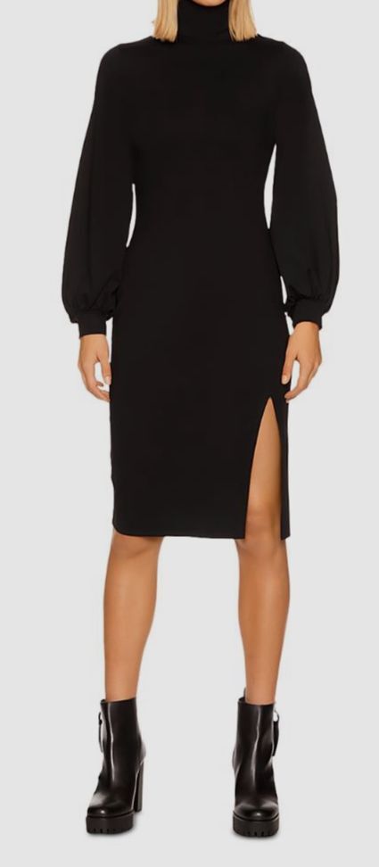 high slit turtleneck dress Amazon.com: Viatabuna Womens Velvet Turtleneck Long Sleeve Ruched Midi Dress  Sexy Bodycon Backless High Slit Cocktail Party Dresses : Clothing, Shoes &  Jewelry