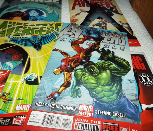 14 COMIC BOOKS UNCANNY AVENGERS,NIGHTWING, X-FORCE, RED ROBIN ETC... READ! - 第 11/16 張圖片