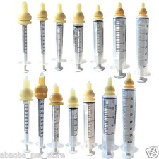 Milk Syringe Nursers With Teats Kitten Toy Small Breed Whelping Essential