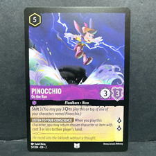 2023 DISNEY LORCANA RISE OF THE FLOODBORN PINOCCHIO 57/204 UNCOMMON