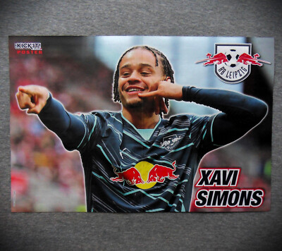  Poster Xavi Simons - RB Leipzig - Größe 42 cm x 28 cm # 