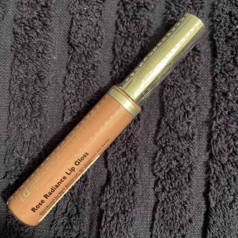 bareMinerals i.d.Bare Escentuals ROSE RADIANCE Lip Gloss Full Size Brand New