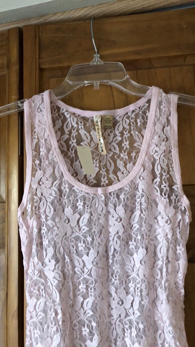 NWT Eyeshadow Light Pink Lace Razorback Medium View 2