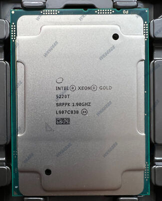 Intel Xeon Gold 5220T QS 1.90GHz 18-core 36-thread LGA-3647 Server CPU processor
