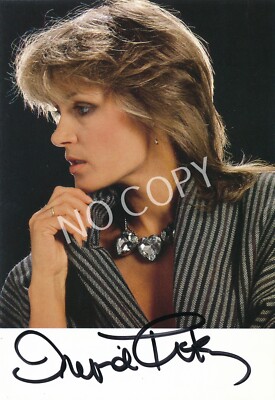 100% Original Autogramm Autograph handsigniert Ingrid Peters J1.74