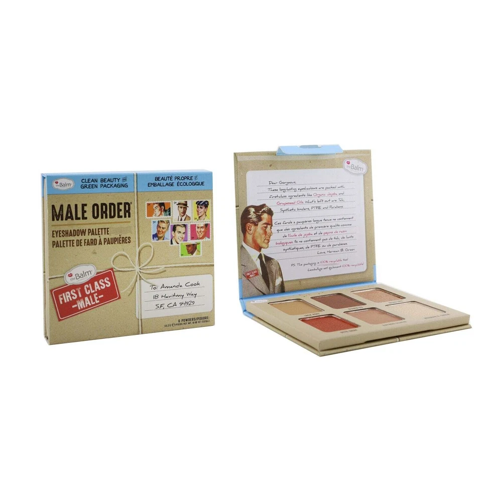 TheBalm Male Order Eyeshadow Palette (6x Eyeshadow) - # First Class Male  13.... Foto 2 de 4