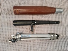 Cannocchiale Hensold Wetzlar Dialyt 40x60, cannocchiale con treppiede Velbon, Zeiss