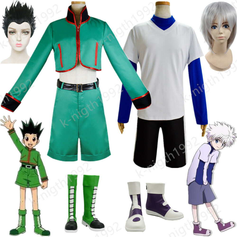 Anime Hunter X Hunter Gon Freecss Cosplay Costume Kids Children