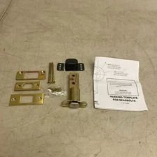 Signature Hardware Deadbolt 2-3/4'' Latch Set DBOLT-LATCH-234-SBS