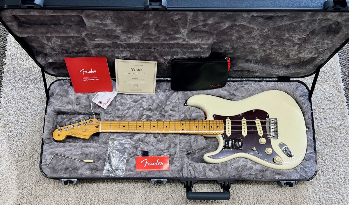 ギター FenderProfessionalII Stratocaster Fender Made in Japan Hybrid II Stratocaster Maple Arctic