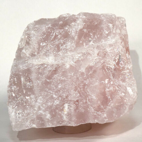 XXL 2.6lb Rose Quartz Rough Natural Pink Mineral Rock Crystal Love Stone  Brazil