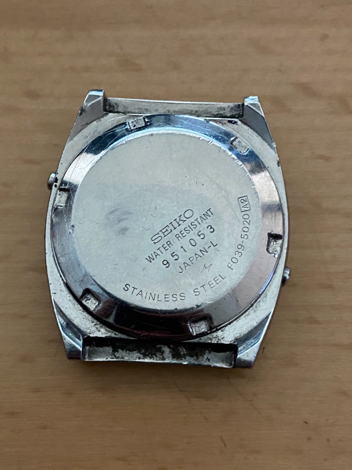 VINTAGE  RARE 1978 SEIKO F039-5020 A2 DIGITAL LCD QUARTZ GENTS WATCH FOR PARTS O image 2