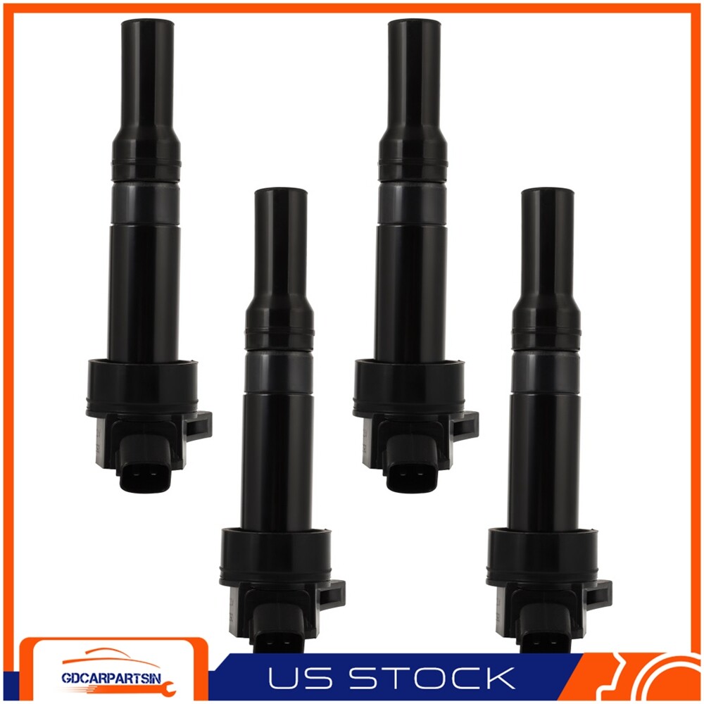 High-Performance 4-Pack Ignition Coils for Hyundai Elantra Tucson Kia Forte Soul 1.8L 2.0L UF651