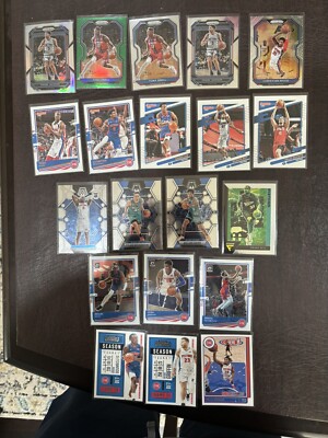 Detroit Pistons Multi Yr Team LOT 20X Grant Hill-Duren-Bey-Bogdanovic