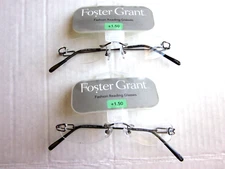 CLOSEOUT!!!  Foster Grant Fashion Reading Glasses 'Deco' - +1.50 - 2 Pairs