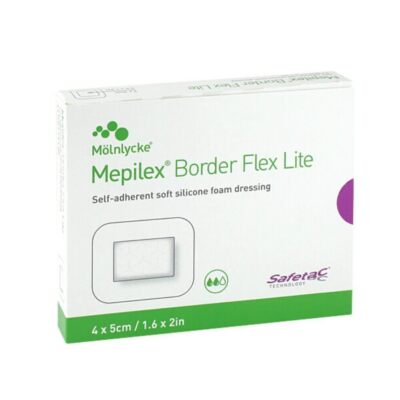 Mepilex Border Flex Lite Schaumverband steril 4 x 5 cm (10 Stk)