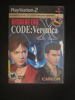 Resident Evil-Code Veronica X - Sony PlayStation 2 No Manual