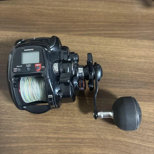 Shimano 17 Plays 1000 Electric Reel Super Free Spool Digital Display Used - Picture 2 of 8