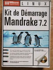 Linux Mandrake 7.2 kit démarrage avec CD ,Micro Application