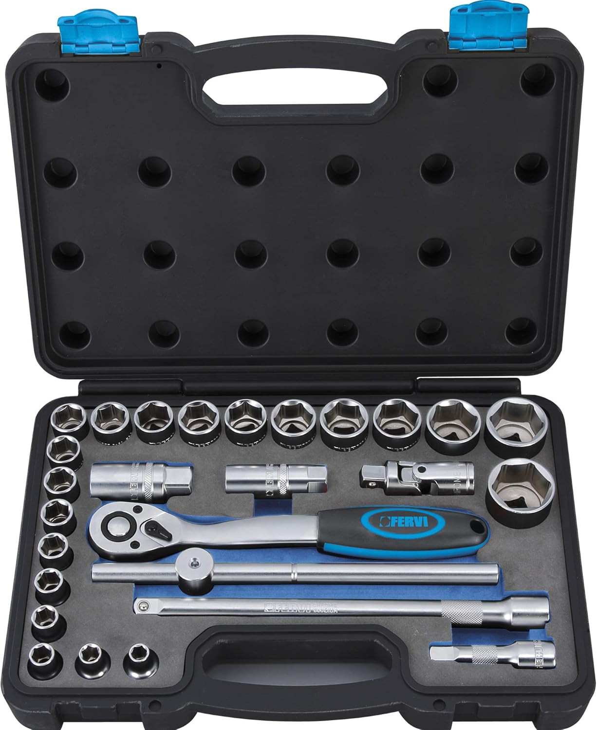 Set 27 Pezzi Bussole 1/2" SAE Pollici SN4P3N027 - Offerta Professionale