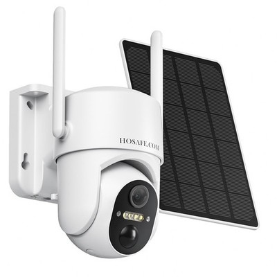 Solar Security Cameras Wireless Outdoor, WiFi Cameras for Home Security, 360°...