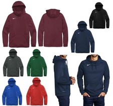 MEN'S NIKE DRI FIT / THERMA-FIT FLEECE, PULLOVER HOODIE, BREATHS, POCKET, S-4XL