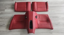 Porsche Oem 911 991 Red Rear Leather Seats