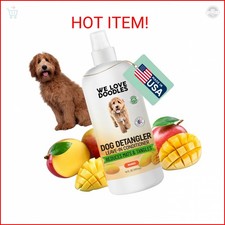 We Love Doodles Dog Detangler Spray - Leave-in Conditioner for Dogs - Dog Detang