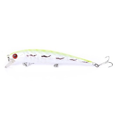 Wobbler walleye smasher 12 cm 18 g BeAlive minnow walleye flat running various Colours