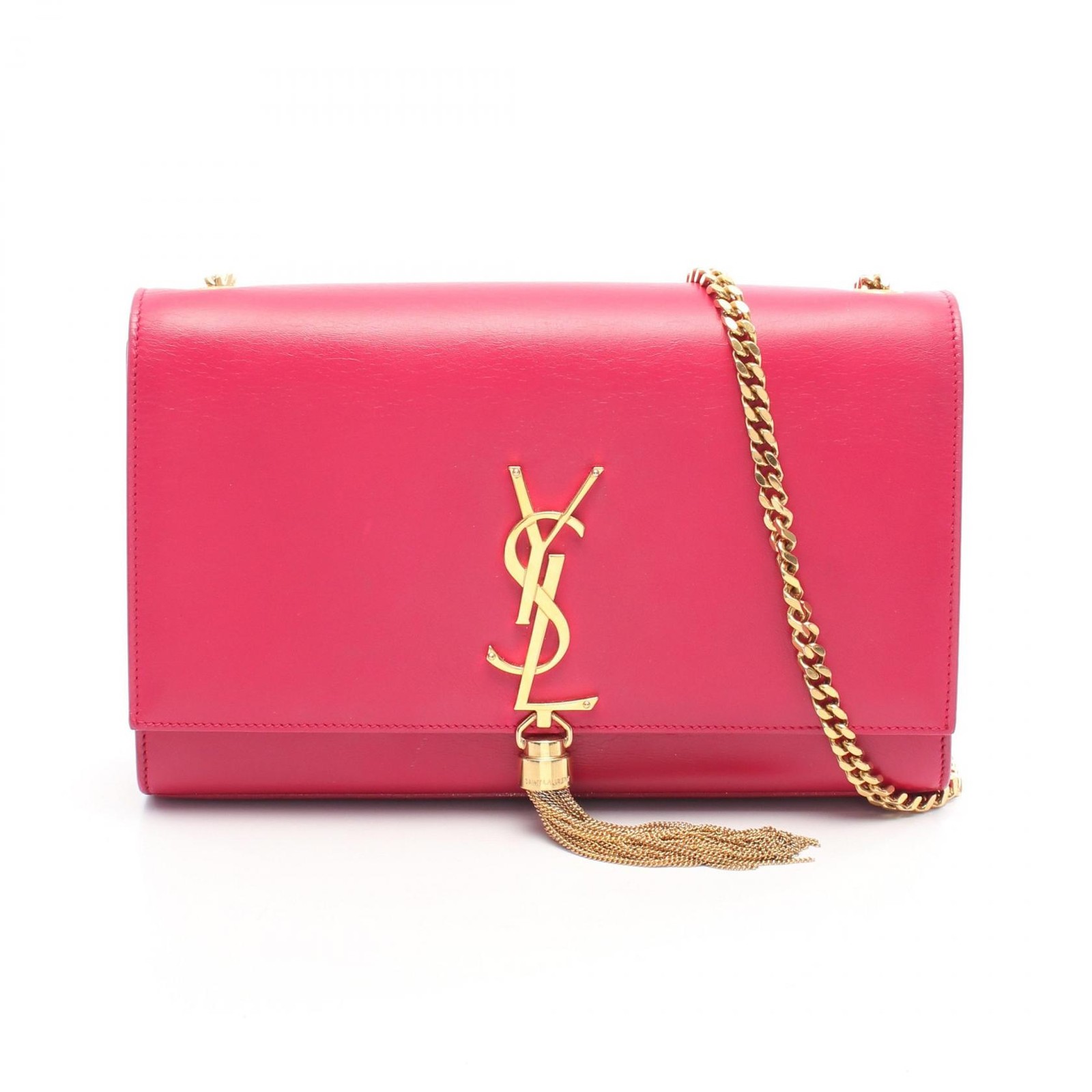 SAINT LAURENT PARIS Kate Monogram chain crossbody Shoulder Bag 354119 leather PK