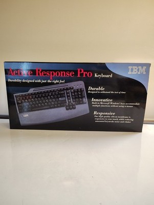 IBM Active Response Pro Keyboard New Unopened Old Stock Vtg. 2002