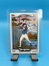 2025 Topps X Bob Ross Dylan Crews Rookie SP Washington Nationals #75-SP